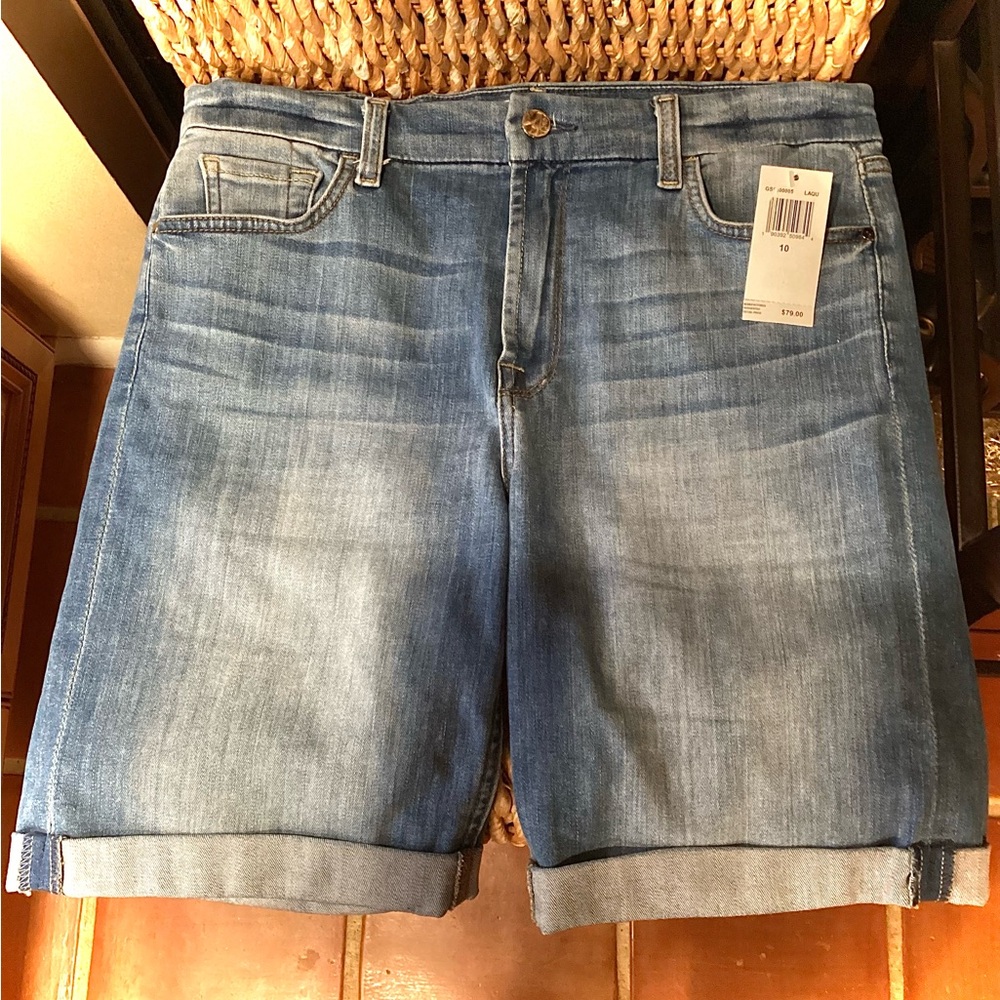 NWT JEN 7 by 7 for All mankind Shorts. Sz 10 - Picture 1 of 9